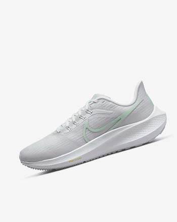 Nike Air Zoom Pegasus 39 Blancos Plateadas Verdes Verde Menta | MX 2803